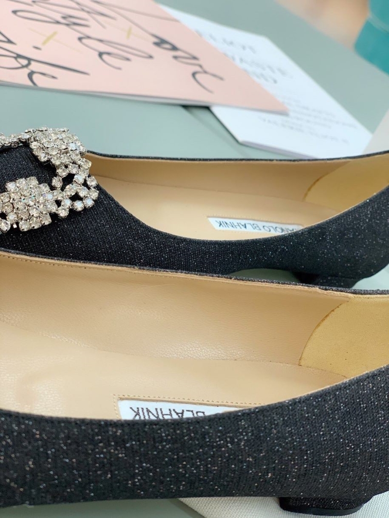 Manolo Blahnik flat shoes